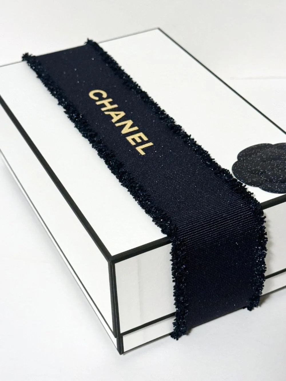 Authentic CHANEL Logo White Empty Holiday 2025 Exclusive Gift Box